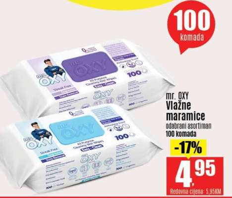 mr. Oxy Vlažne maramice