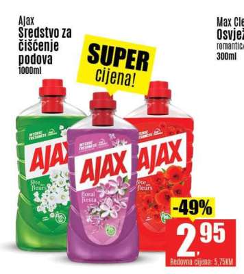 Ajax Sredstvo za čišćenje podova