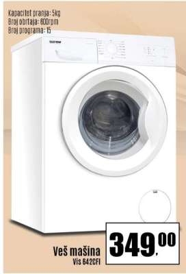 Veš mašina Vis 642CFI