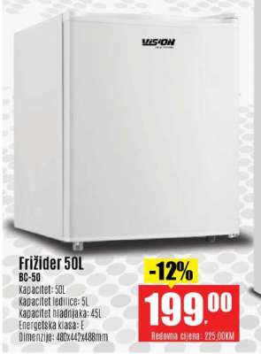 Frižider 50L