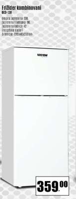 Frižider kombinovani BCD-138