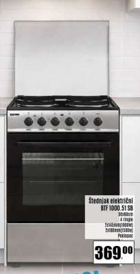 Štednjak električni BTF 1000.51 SB