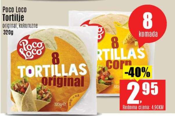 Poco Loco Tortilje