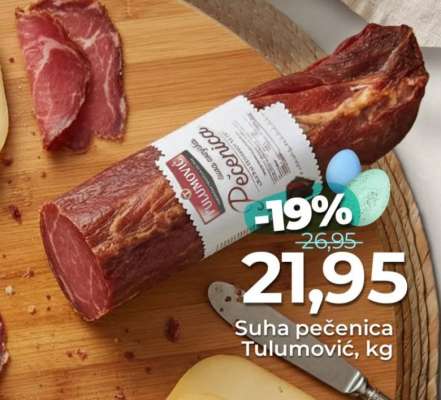 Suha pečenica Tulumović, kg