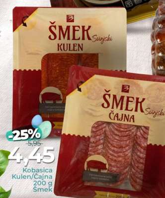 Kobasica Kulen/Čajna