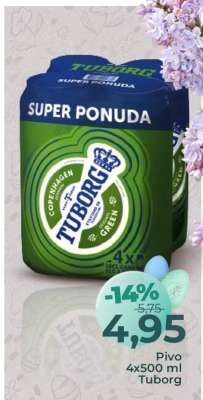 PIVO 4x500 ML TUBORG