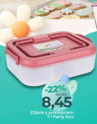 Zdjela s poklopcem 7 l Party box