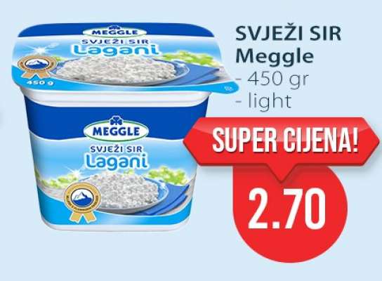 SVJEŽI SIR Meggle