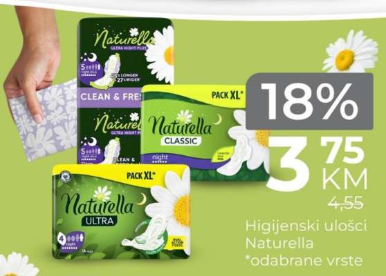 Higijenski ulošci Naturella