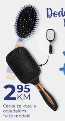 Četka za kosu s ogledalom