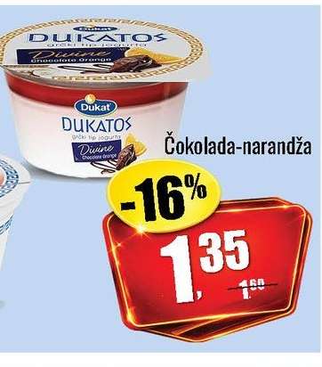 Dukat DUKATOS Čokolada-narandža