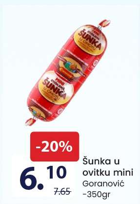 Šunka u ovitku mini