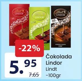 Čokolada Lindor