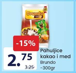 Pahuljice kakao i med