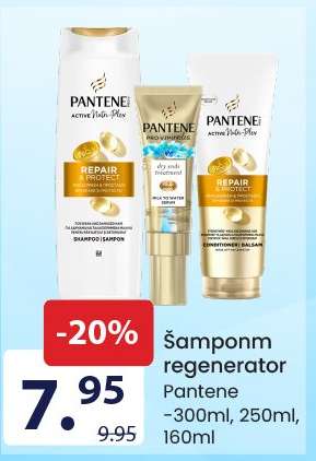 Šamponm regenerator Pantene