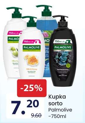 Kupka sorto Palmolive