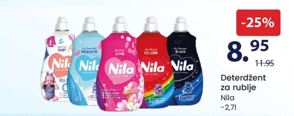Deterdžent za rublje Nila