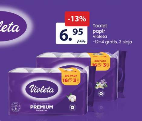 Toalet papir Violeta