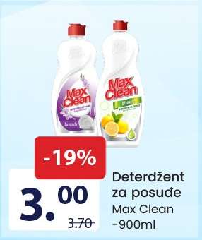 Deterdžent za posuđe Max Clean