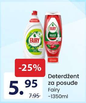 Deterdžent za posuđe Fairy