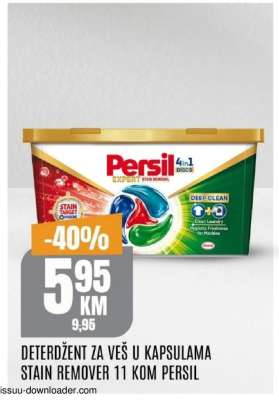 Deterdžent za veš u kapsulama