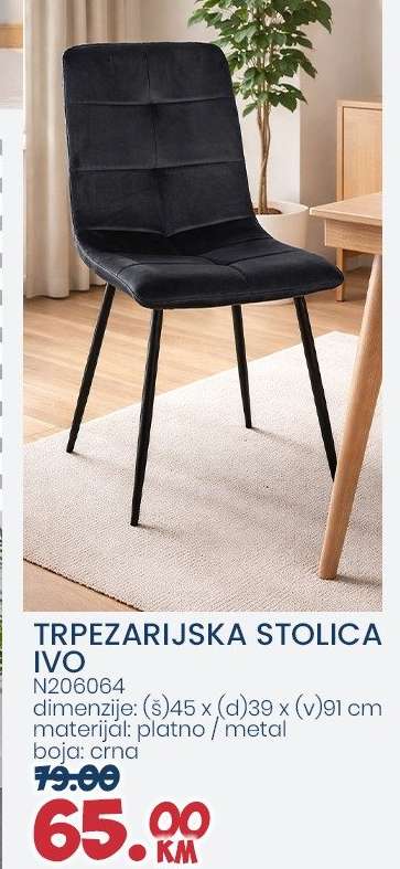 TRPEZARIJSKA STOLICA IVO