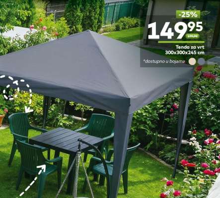 Tenda za vrt