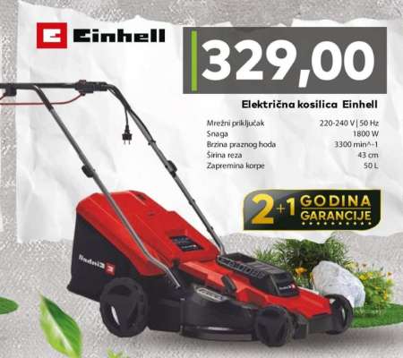 Električna kosilica Einhell