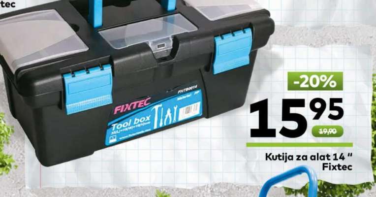 Kutija za alat 14" Fixtec