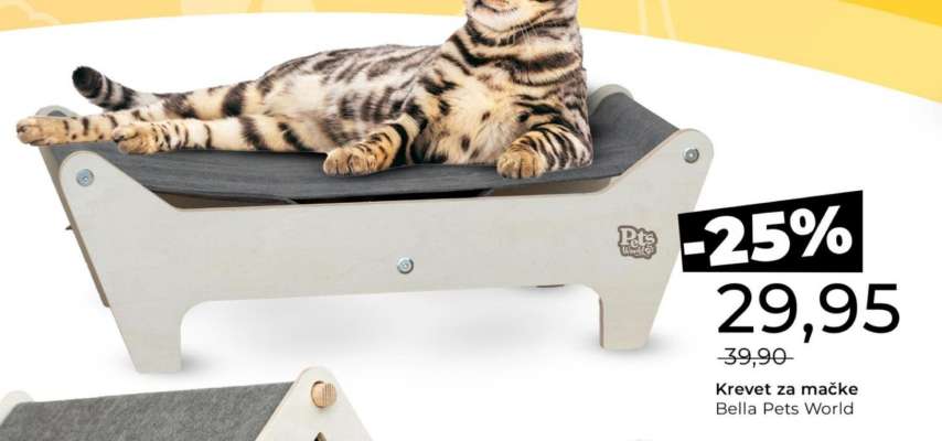 Krevet za mačke Bella Pets World