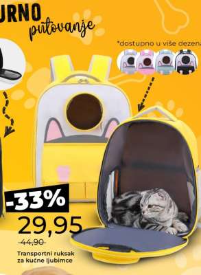 Transportni ruksak za kućne ljubimce