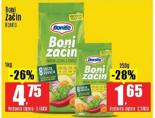 Boni Začin Bonito 1kg