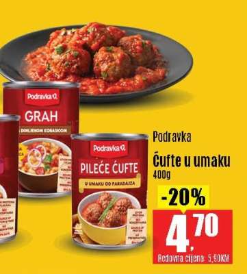 Podravka Ćufte u umaku