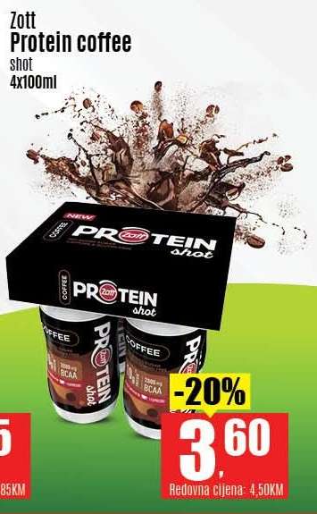 Zott Protein coffee shot