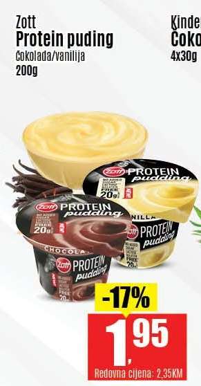 Zott Protein puding
