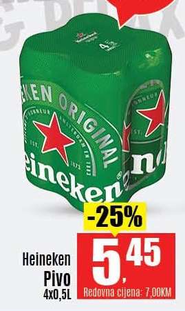 Heineken pivo