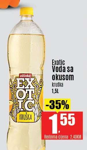 Exotic Voda sa okusom kruška