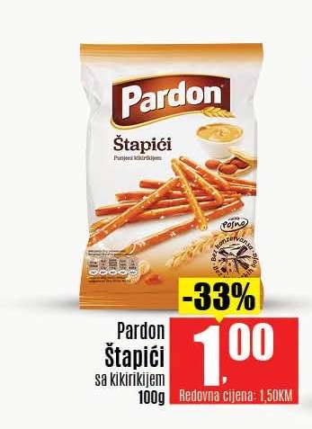 Pardon Štapići sa kikirikijem