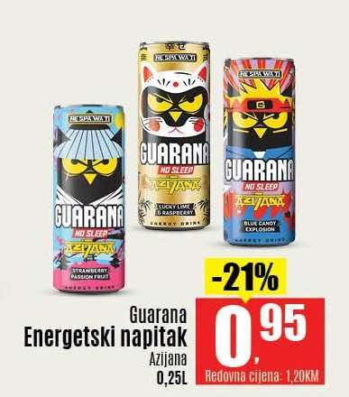 Guarana Energetski napitak Azijana