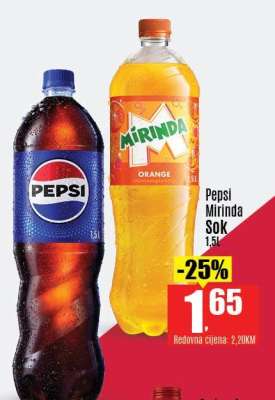 Pepsi/Mirinda Sok