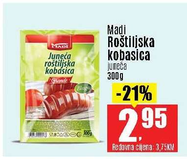 Madi Roštiljska kobasica
