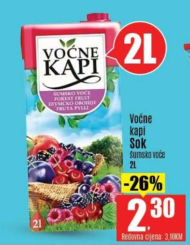 Voćne kapi Sok