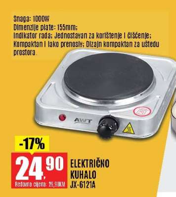 Električno kuhalo JX-6121A