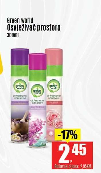 Green world Osvježivač prostora