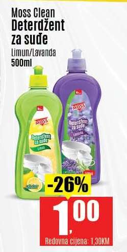 Moss Clean Deterdžent za suđe