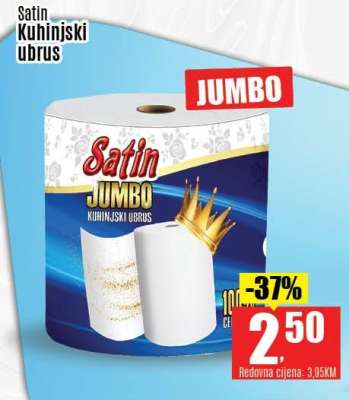 Satin Kuhinjski ubrus