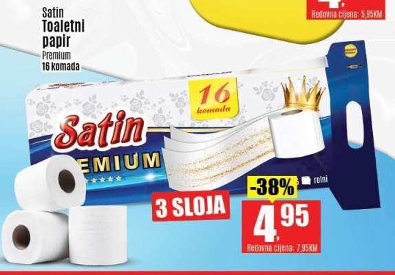 Satin Toaletni papir
