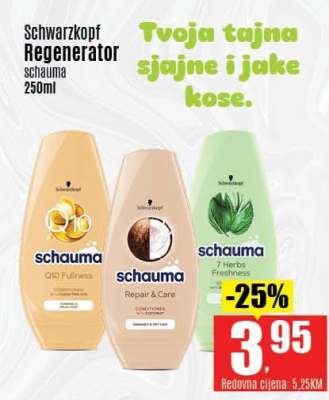 Schwarzkopf Regenerator schauma 250ml
