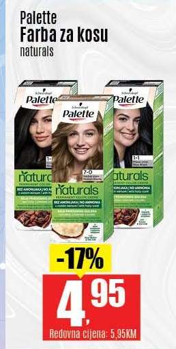 Palette Farba za kosu