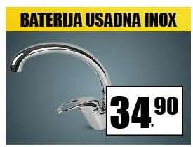 BATERIJA USADNA INOX
